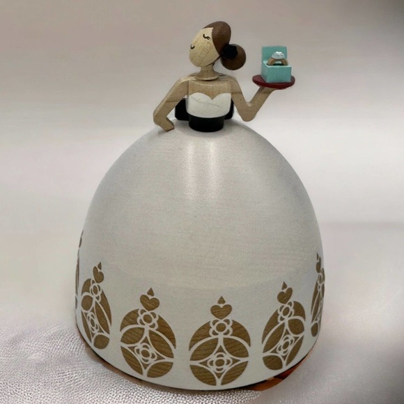 Papyrus Wooderful Life Music Box Bridal Dress Bride "Let Me Call you Sweetheart" - Picture 1 of 6